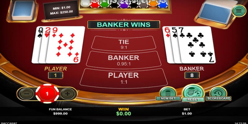 Bật mí luật - cách chơi baccarat chi tiết nhất