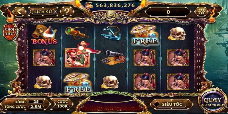 Các tính năng đặc biệt trong nổ hũ Pirate King